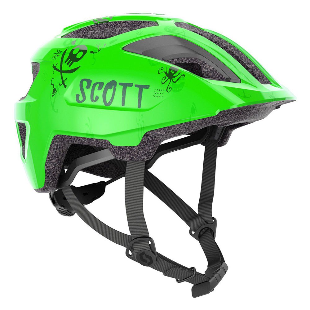 Scott Spunto Kids MTB Helmet Flouro Green