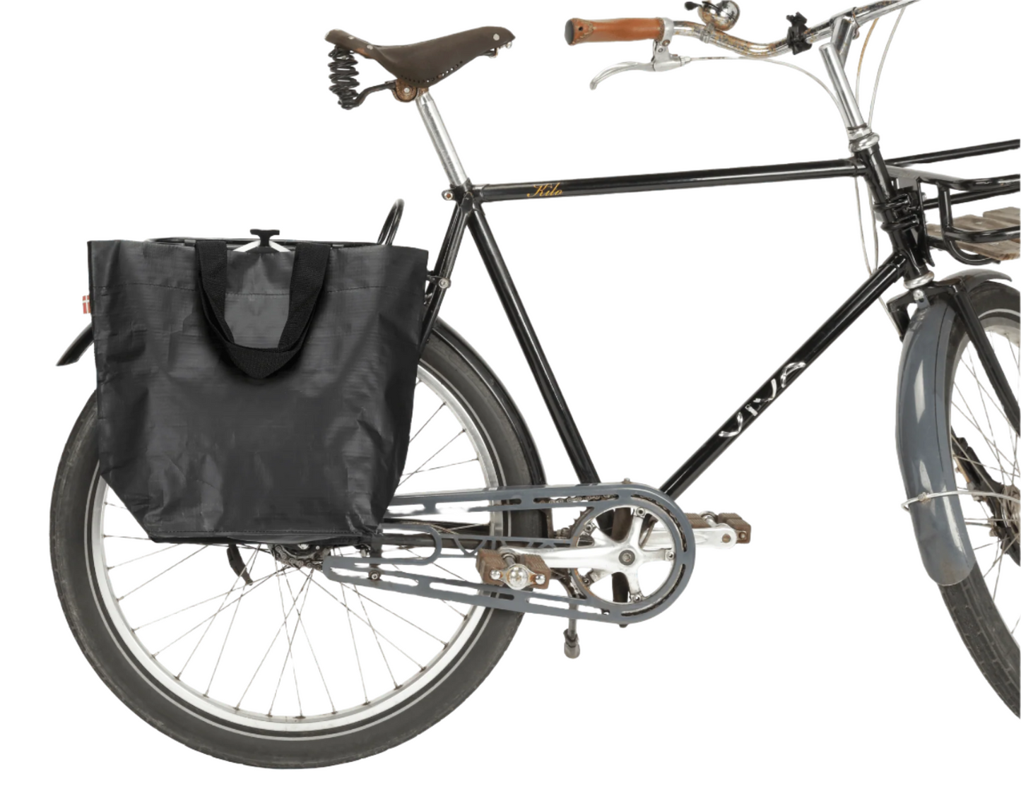Cobags Bikezac 2.0 Simply Black vPannier Bag For Life - Bike Boom