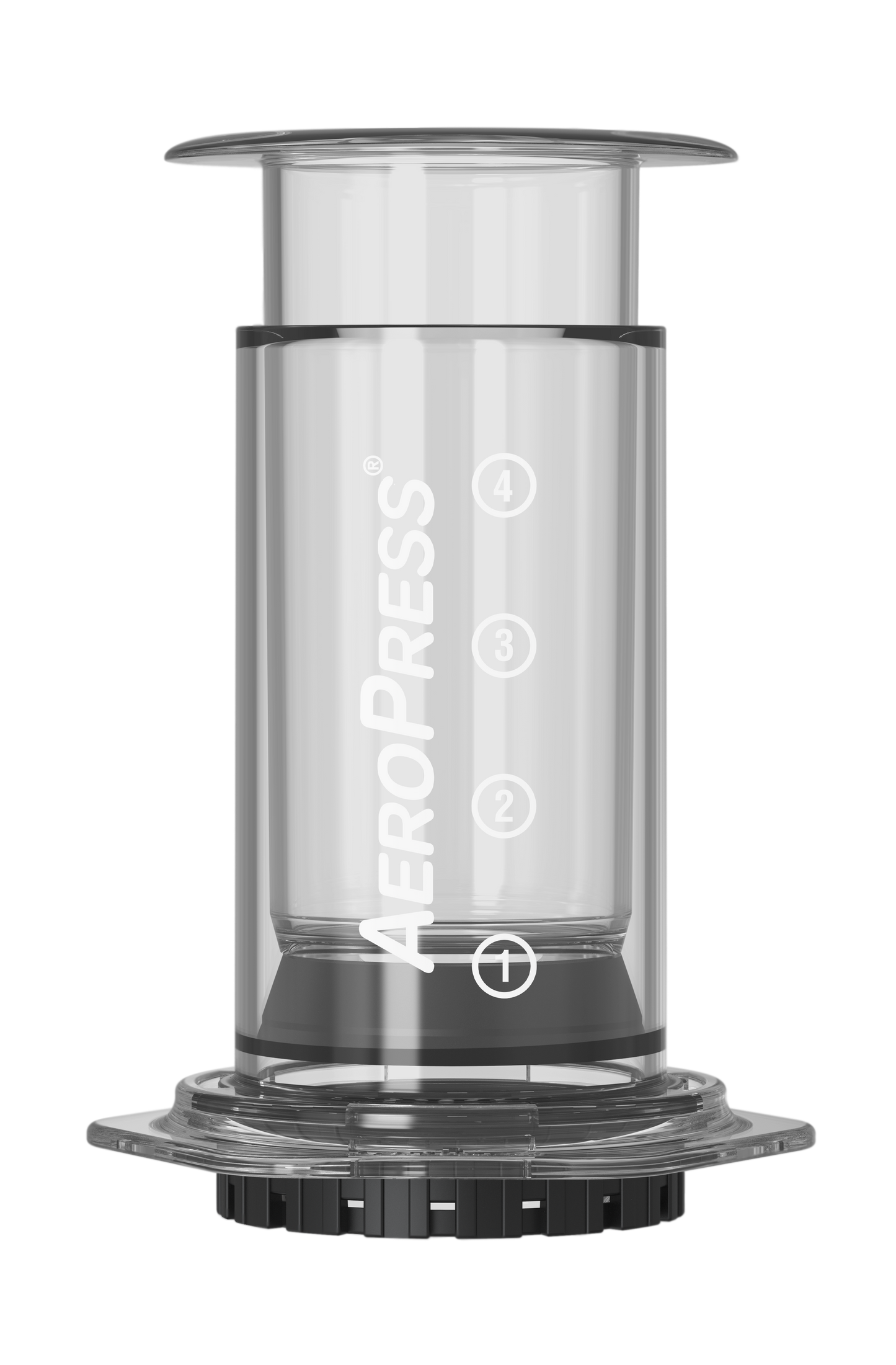 AeroPress Clear Coffee Maker - built tougher for travelling