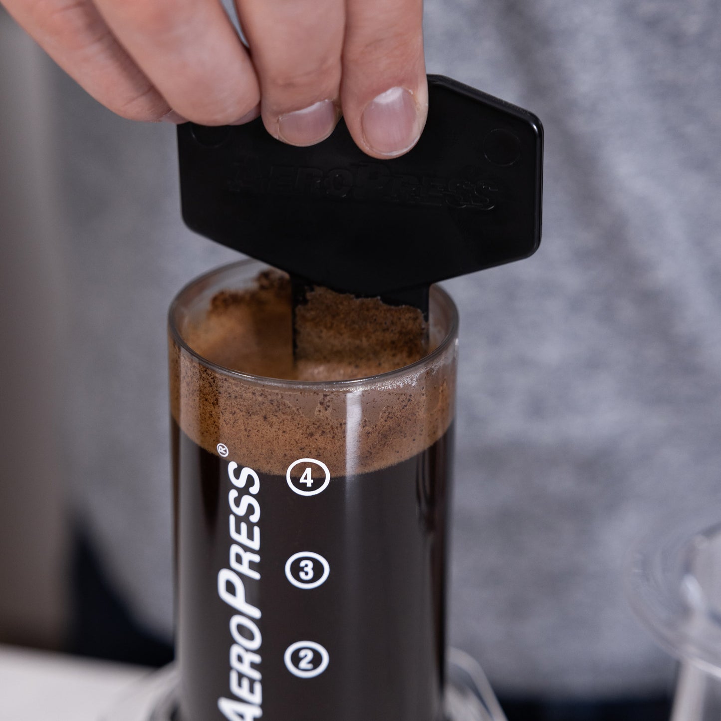 AeroPress Clear Coffee Maker - built tougher for travelling