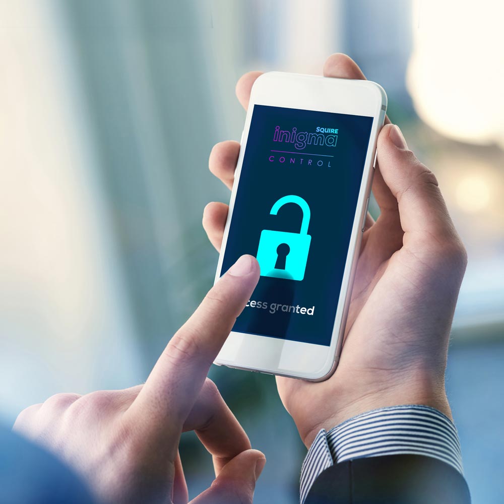 Squire Inigma Bluetooth D-Lock GOLD Sold Secure