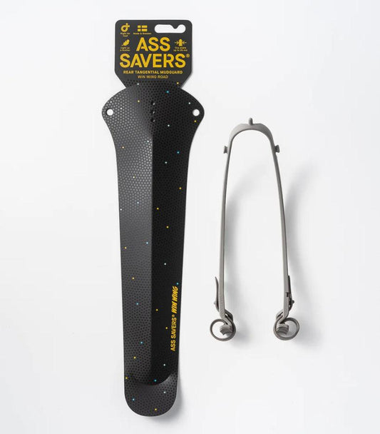 Ass Saver Win Wing Rear Clip On Mud Guard - Road - Praline - Bike Boom
