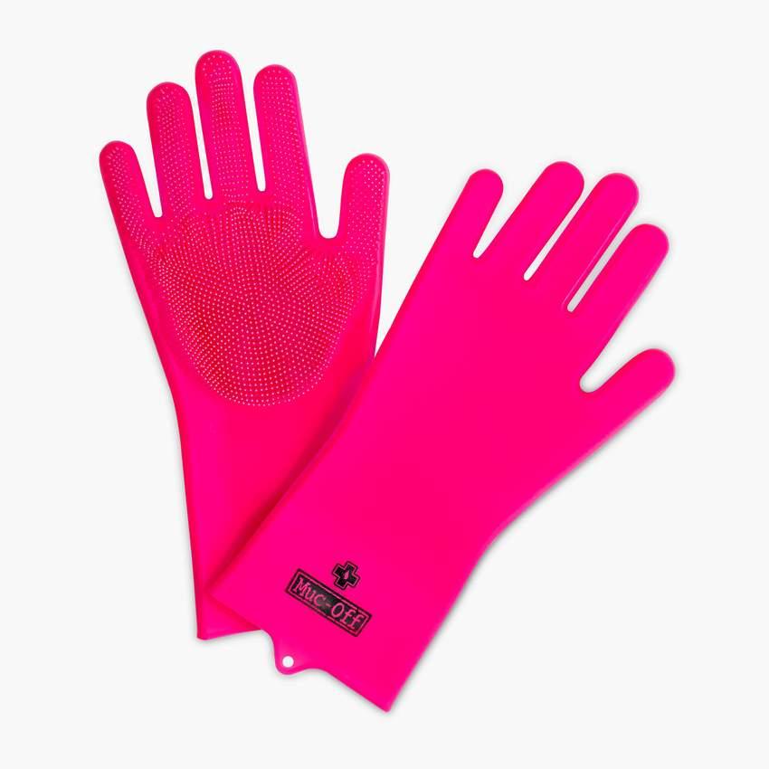 Muc Off Deep Scrubber Rubber Cleaning Gloves Large - Bike Boom