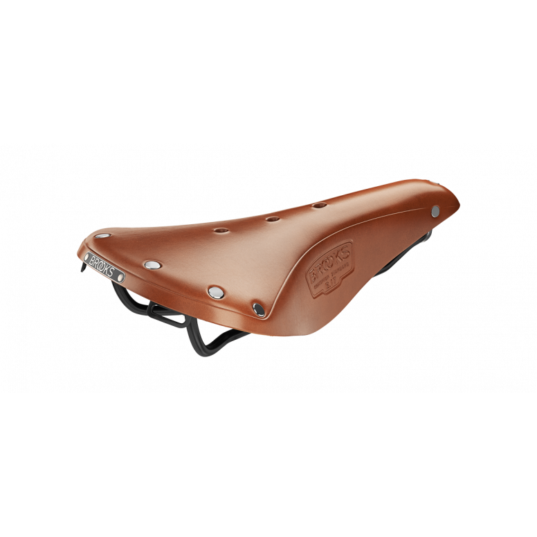 Brooks B17 Leather Bicycle Saddle - Honey