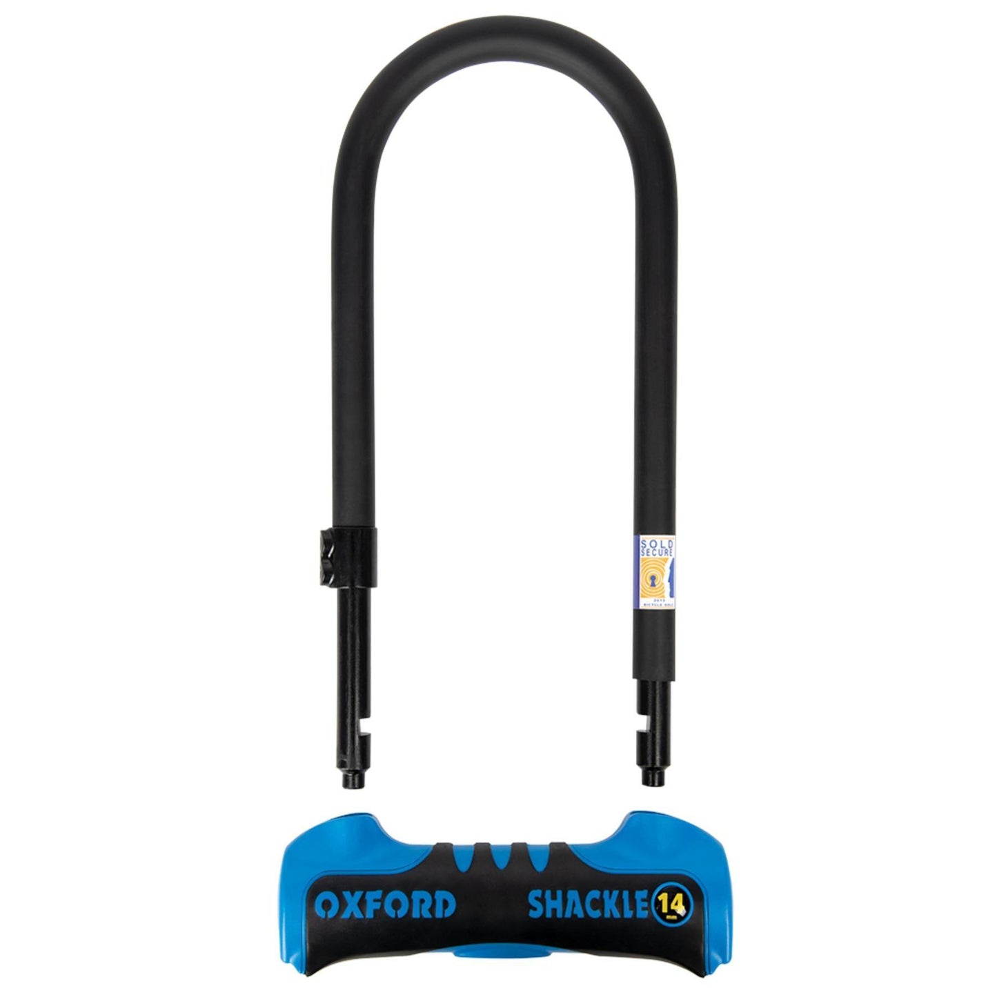 Oxford Shackle 14 U-Lock Sold Secure Gold 320mm - Bike Boom