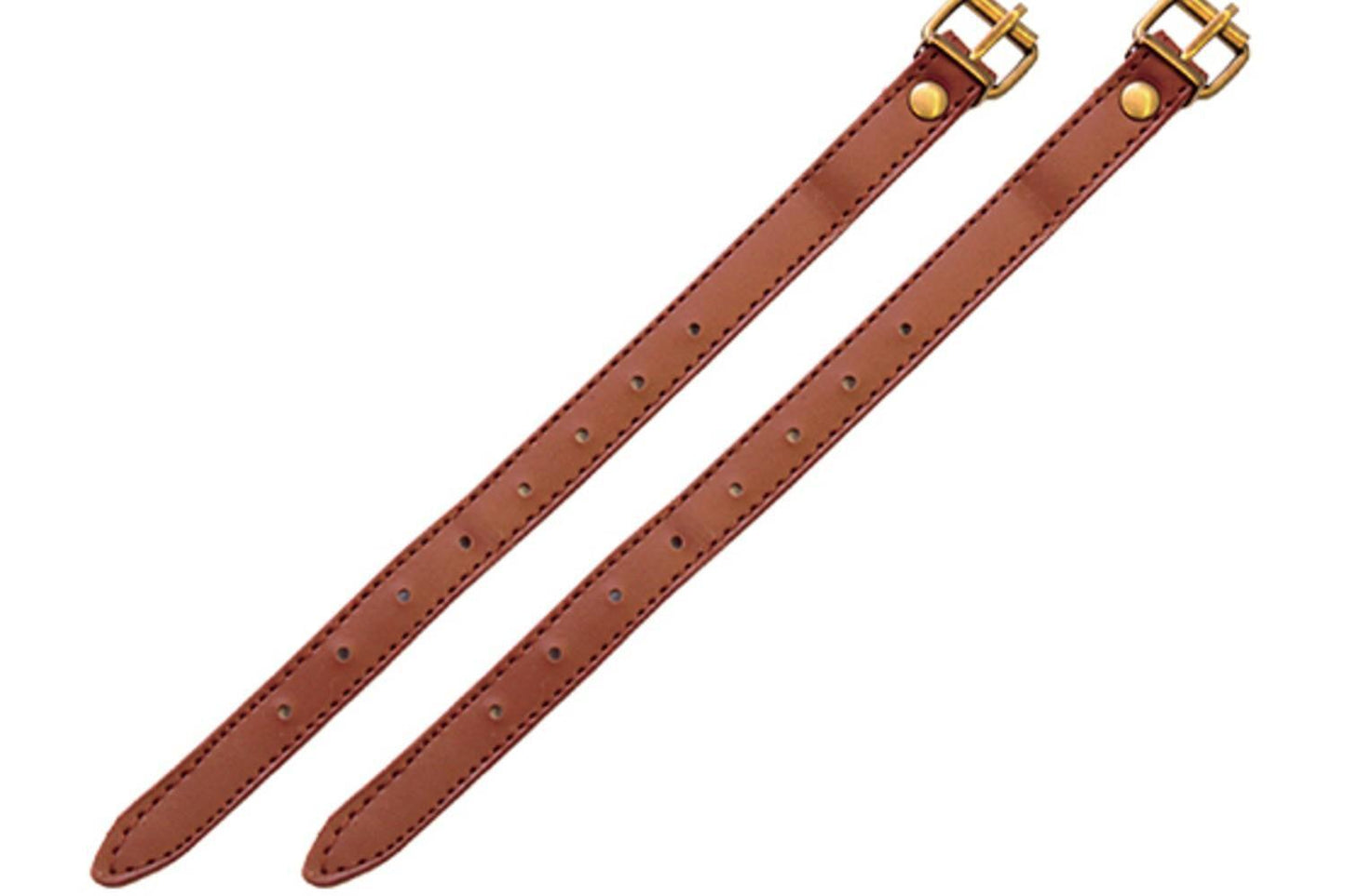 Adie 10 inch Leather look Basket Straps - Bike Boom