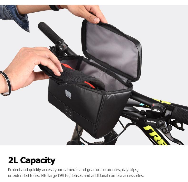 SAHOO Handlebar Bag - Size: 20x16x12cm Capacity: 2L - Bike Boom