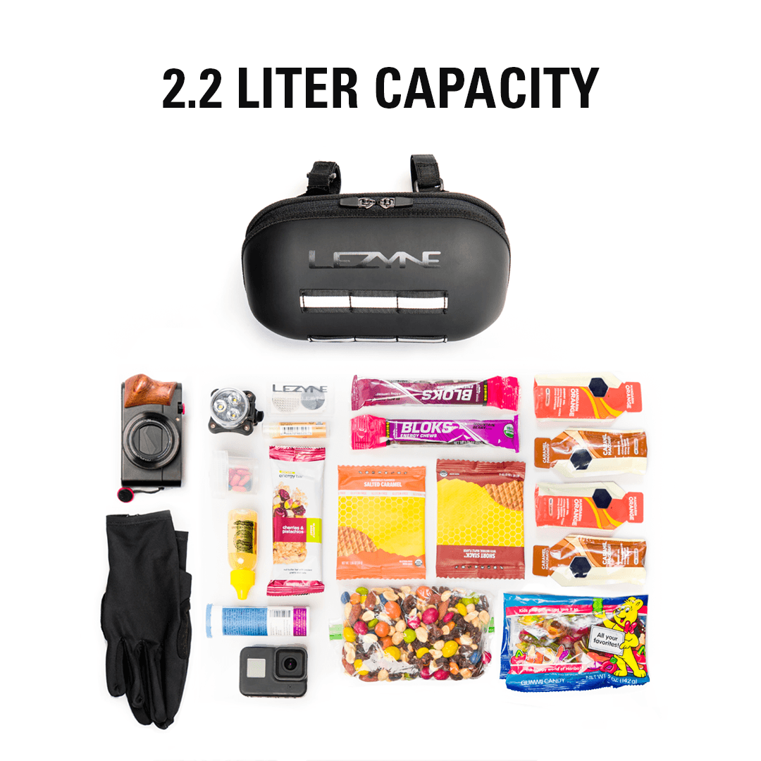 Lezyne Hard Caddy 2.2L Bar Bag - Bike Boom