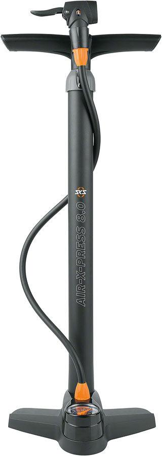 SKS Floor pump Air-X-Press 8.0 8 bar/116 psi Black - Bike Boom