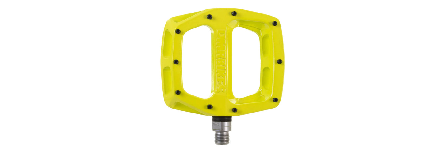 DMR V12 Flat Pedal Lime - Bike Boom