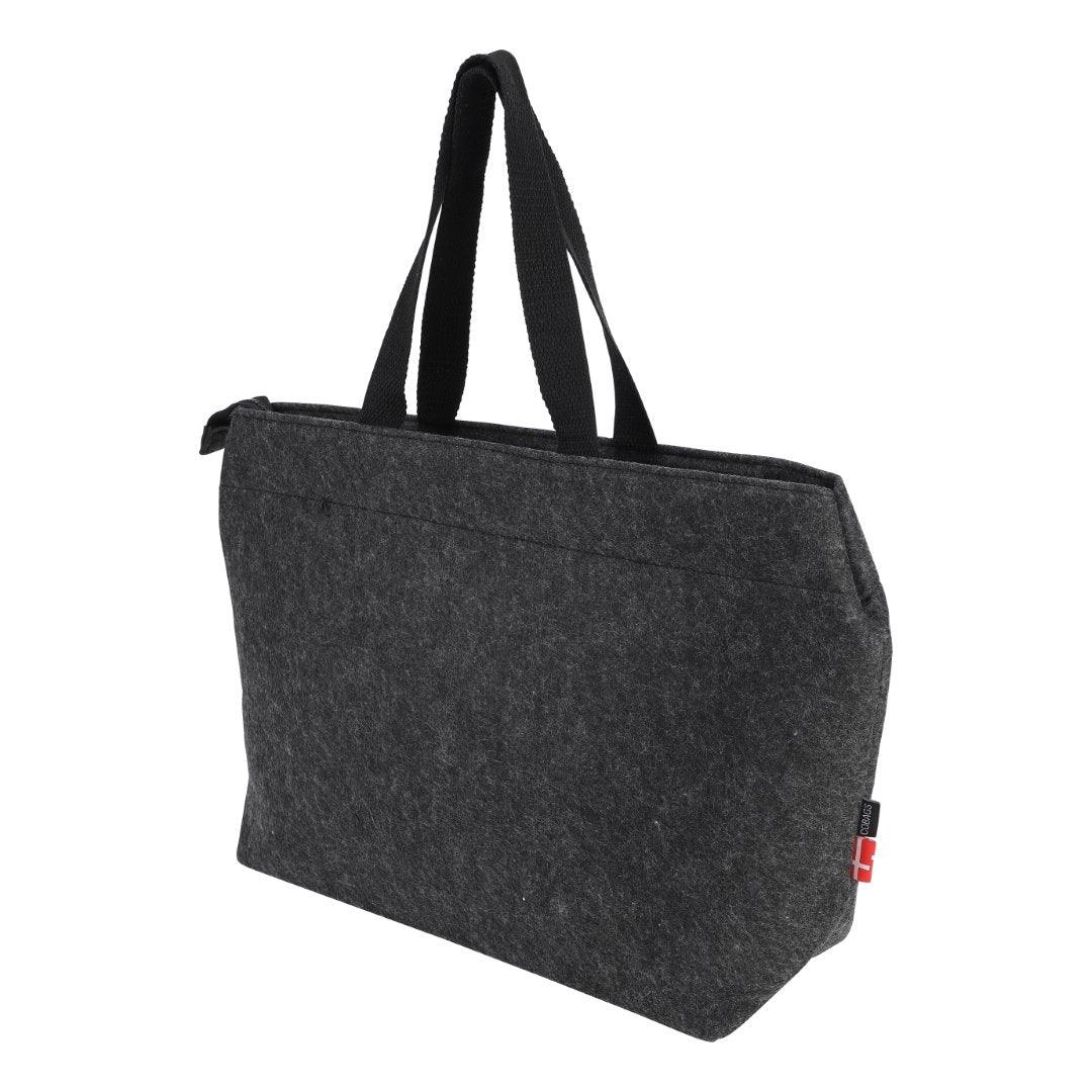 Cobags Zipzac Felt Pannier shopping Bag - Bike Boom