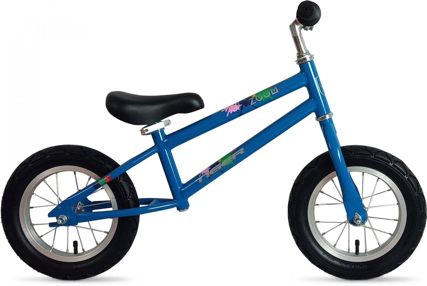 Tiger Zoom Balance Bike - Orange Pink Blue Green Red - Bike Boom