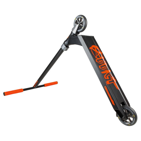 Addict Defender MkII Stunt Scooter Black/Orange - Bike Boom