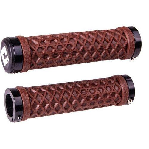 ODI Vans MTB Lock On Grips 130mm - Chocolate Brown - Bike Boom