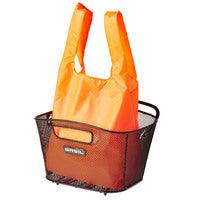 Basil Keep Shopper Bag - Neon Orange - Bike Boom