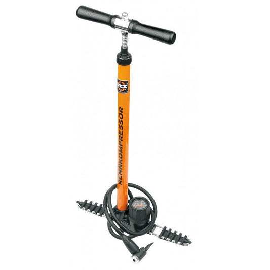 SKS Germany Orange Rennkompressor Bike Floor Pump - Bike Boom