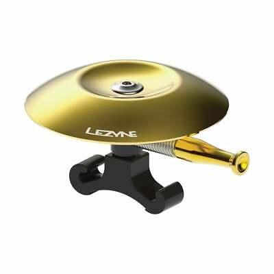 Lezyne Classic Shallow Brass Bell - Black Base - Bike Boom