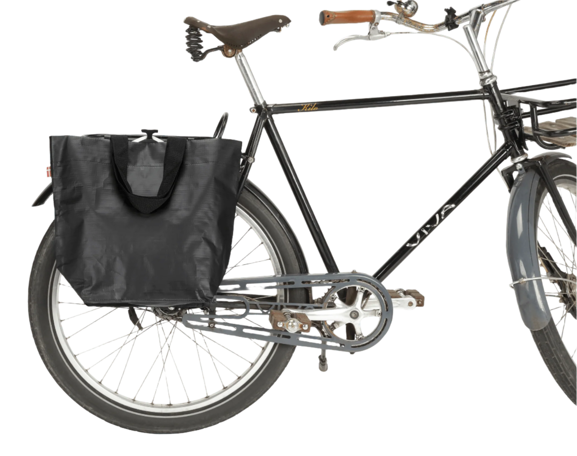 Cobags Bikezac 2.0 Simply Black vPannier Bag For Life - Bike Boom