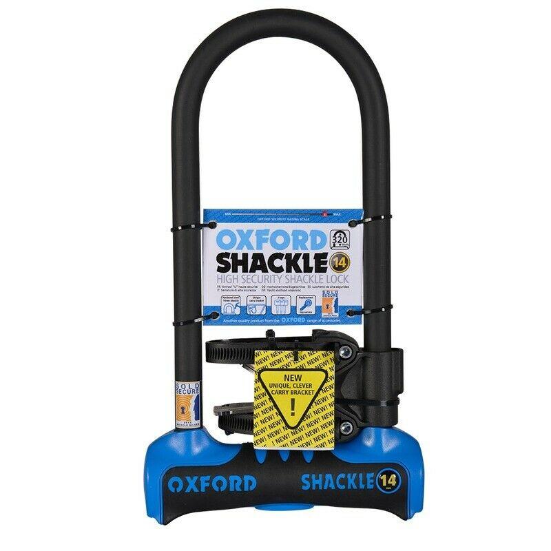 Oxford Shackle 14 U-Lock Sold Secure Gold 320mm - Bike Boom