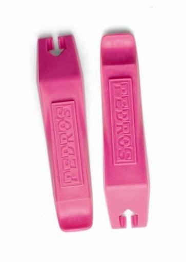 Pedros Tyre Lever Pair - Pink - Bike Boom